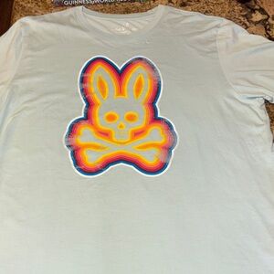 Short sleeve Psycho Bunny Light Blue tee
